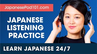 Learn Japanese Live 24/7  Japanese Listening Practice - Daily Conversations 