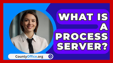 What Is A Process Server? - CountyOffice.org