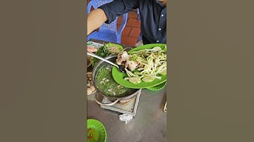 Cháo cá lóc tại TP Vĩnh Long