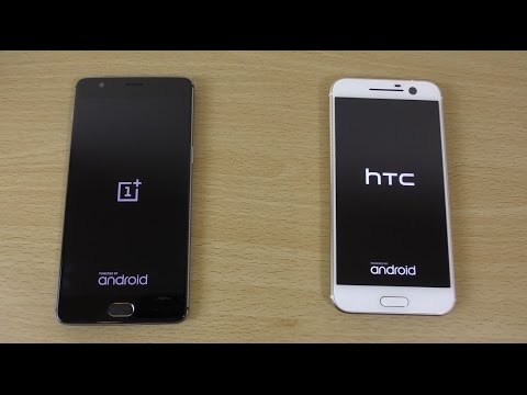 OnePlus 3 VS HTC 10 - Speed Test! (4K)