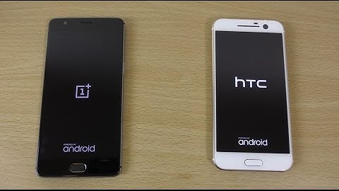 OnePlus 3 VS HTC 10 - Speed Test! (4K)