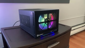 SilverStone SG13 Case Temperatures (Idle and Under load)