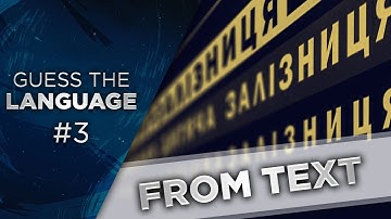 Guess the Language #3! (From Text)