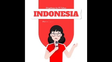 Template Powerpoint Animasi Video Ucapan HUR RI Ke 77, Dirgahayu Bangsa Indonesia Merdeka Download