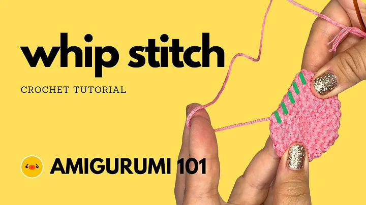 Whip Stitch Crochet Tutorial