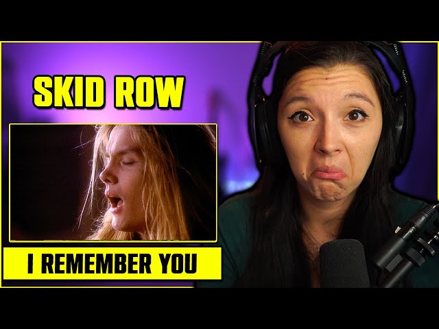Skid Row - I Remember You | FIRST TIME REACTION | Official Music Video class=