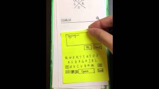 SI582 Paper Prototype - CROS