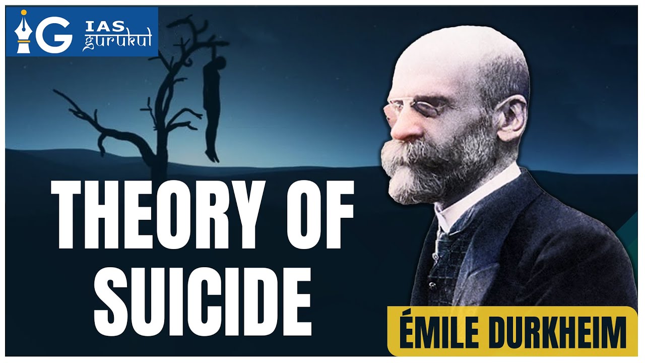 Emile Durkheim -Theory of Suicide Explained | Sociology Simplified ...