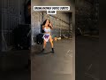Alycia Baumgardner ducks the Caroline Dubois smoke again