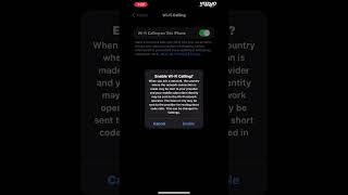 Celebrity How To Turn ON WI-FI Calling in iPhone 😈⚡️ #shorts #viral #iphone #ios Net Worth