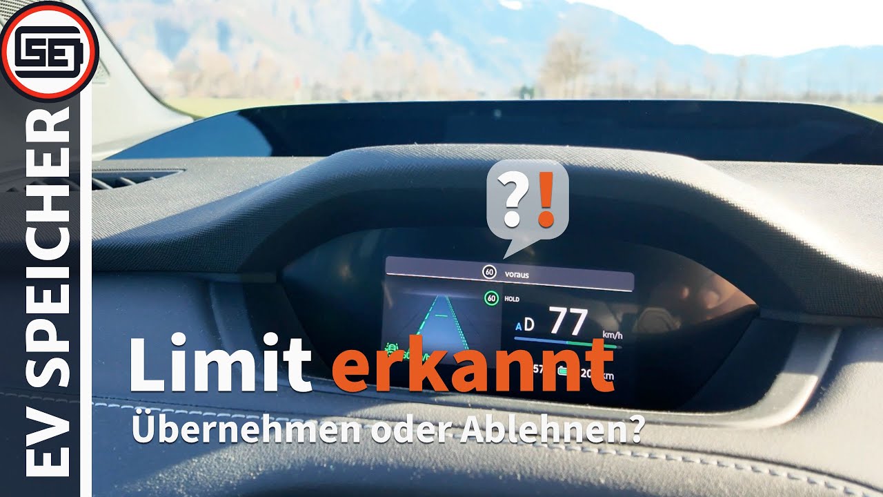 Limit erkannt, übernehmen oder ablehnen? ISA & Assistenzsysteme im Skoda erklärt
