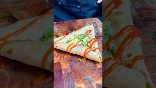 Paneer Roti Egg Pizza #shorts #asmr #pizza #paneerpizza #eggpizza #rotipizza #viral #trending