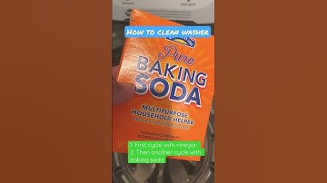 How to clean washer with vinegar and baking soda monthly cleaning home appliances