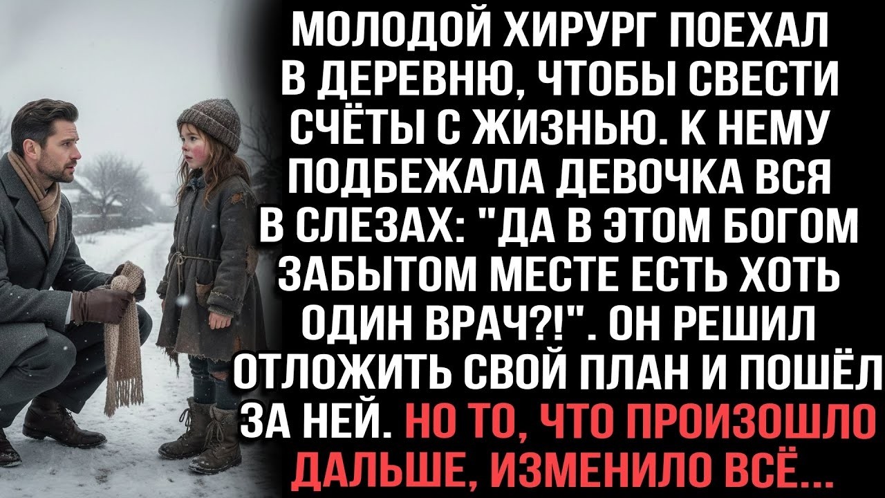 Хирург случайно оказался в деревне — просьба девочки изменила его судьбу