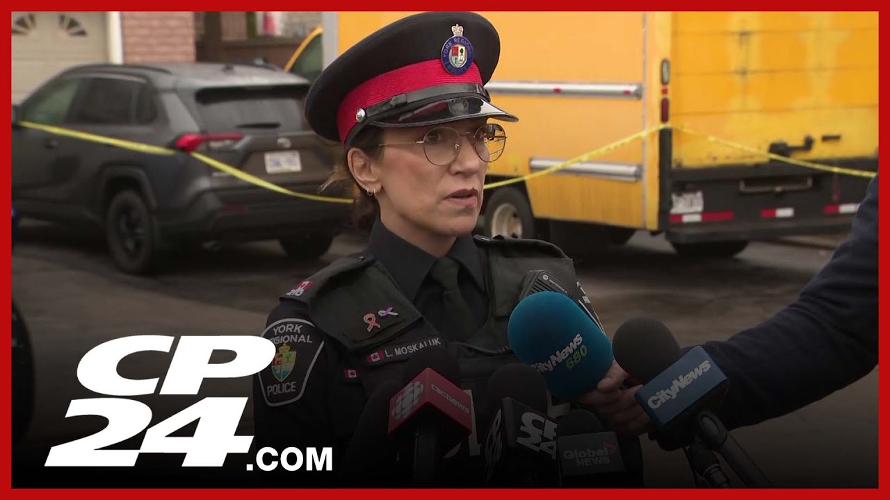 Police provide update on woman found dead in Vaughan home - YouTube