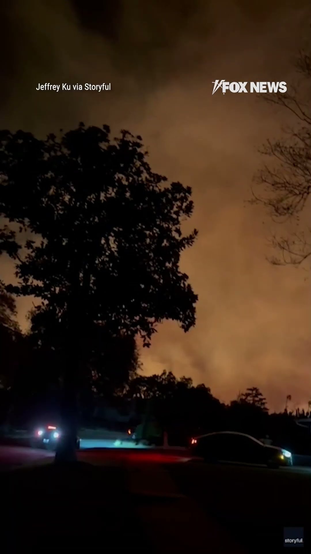 LA couple narrowly escape as Eaton Fire approaches their home