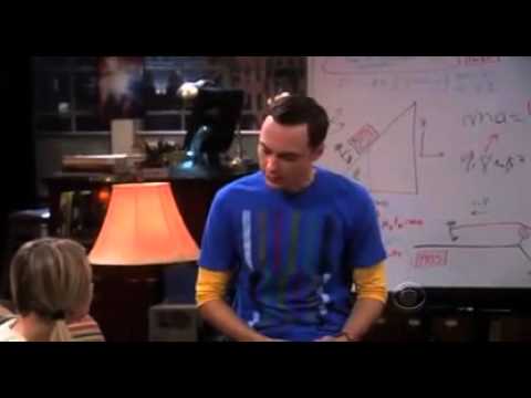 The Big Bang Theory   Sheldon teaches Penny Physics (Captioned)