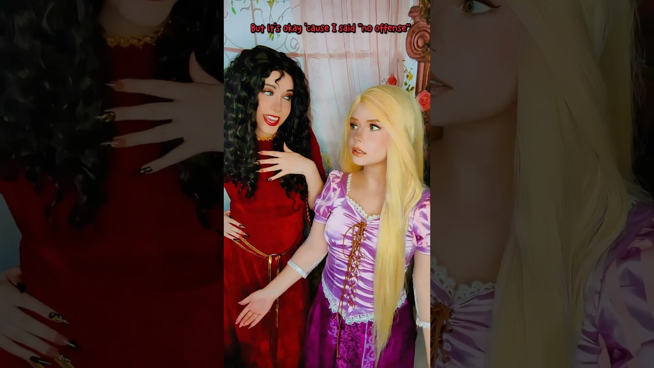 No offense | Rapunzel and Gothel (@witchera_) #cosplay | Tangled