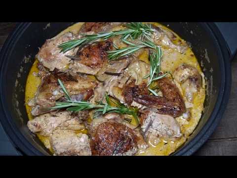 შქმერული|Chicken Chkmeruli|MK's Posh Kitchen