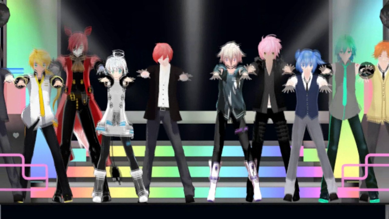 (MMD X Assassination Classroom, Vocaloid and Foxy) 1 2 3