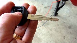Programming new HISS keys on Honda VFR800