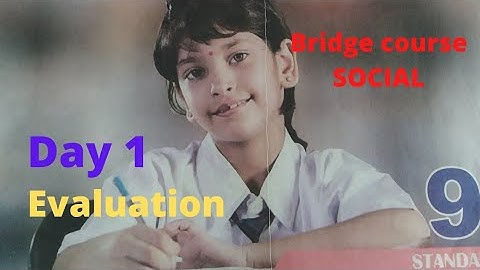 9th social bridge course answers day 1 @GjStudies
