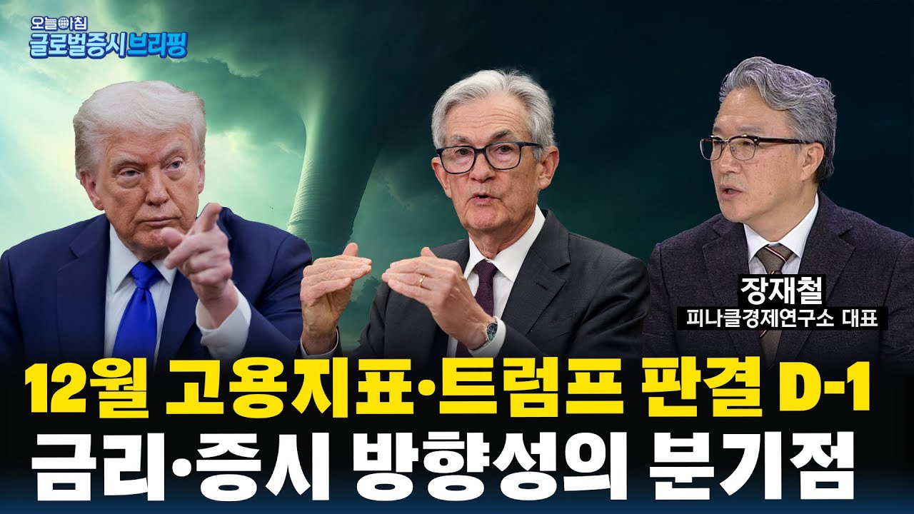 1월 9일 운명의 날! 12월 고용지표와 트럼프 관세 판결이 가져올 시장 변동성ㅣ글로벌 증시 브리핑