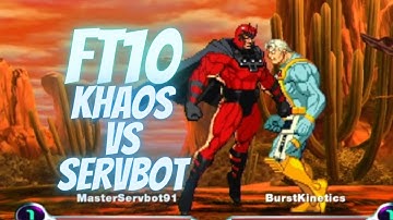 MvC2 - Servbot vs Khaos XBL FT10 (Set 1)