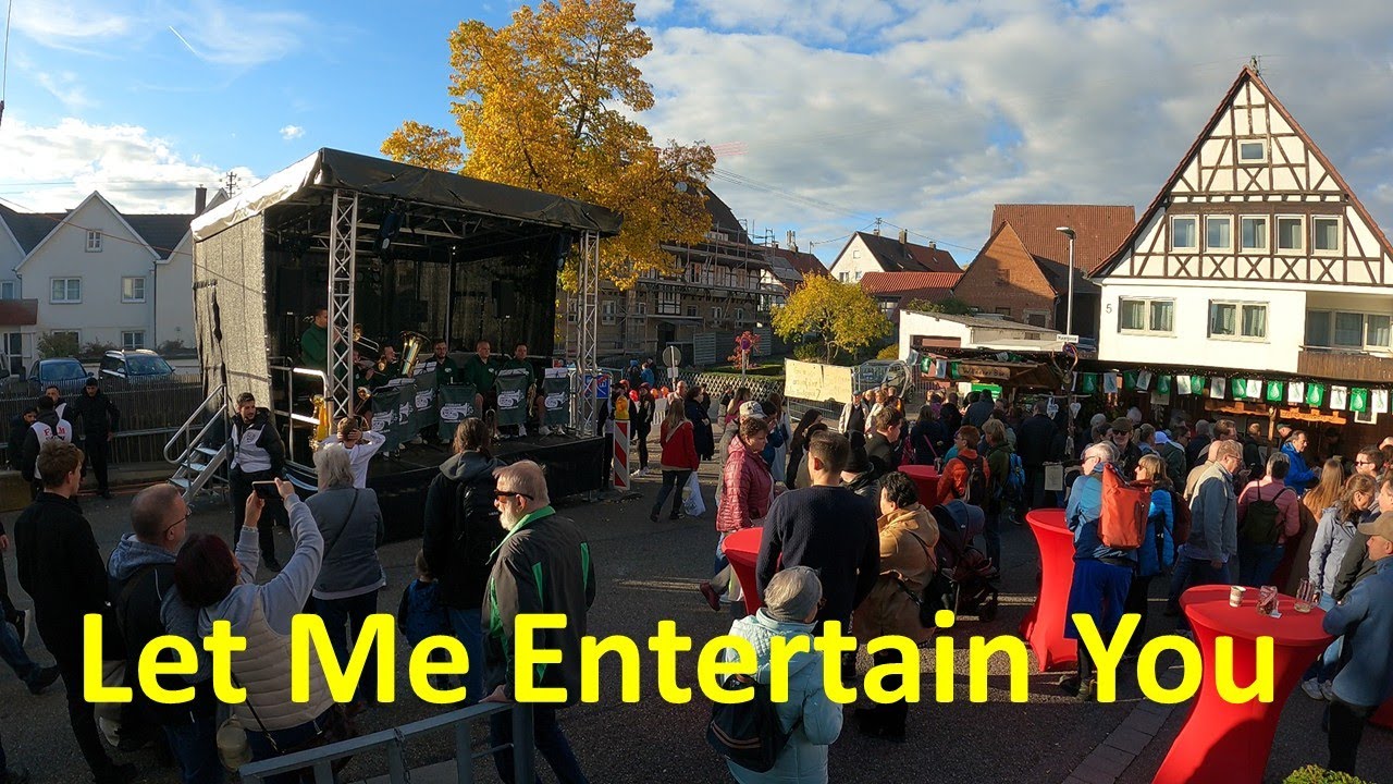 Let Me Entertain You - Robbie Williams - Live Mitschnitt vom Krautfest  Leinfelden-Echterdingen 2025
