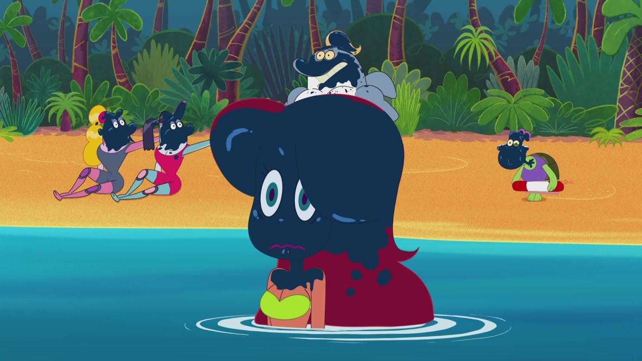 ZIG AND SHARKO | Chaos at the beach! (SEASON 2) New episodes | Cartoon ...
