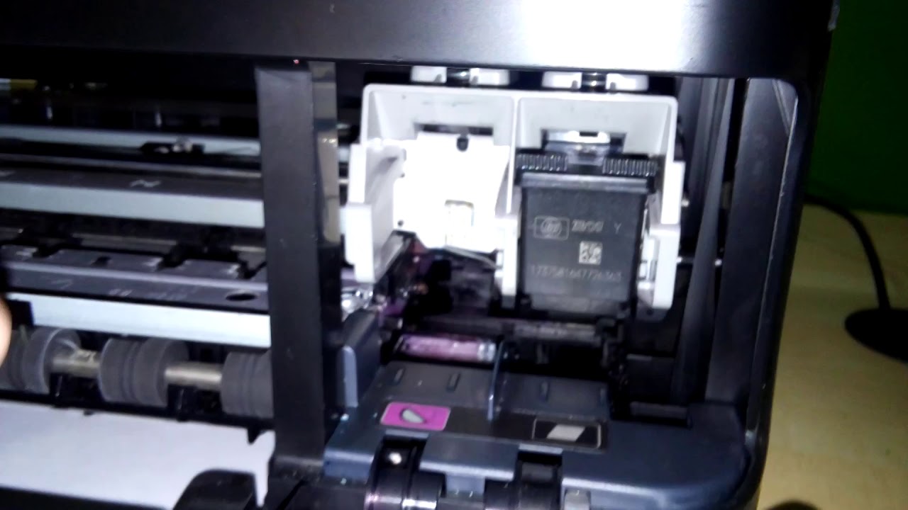 Como colocar cartucho da impressora HP - YouTube
