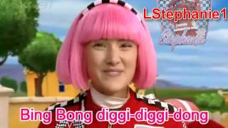 LazyTown-Bing Bang (French version) Sing-a-long