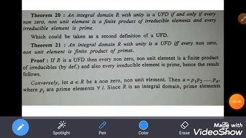 UFD Criteria | Irreducible Polynomials in different Fields| Algebraic number theory|