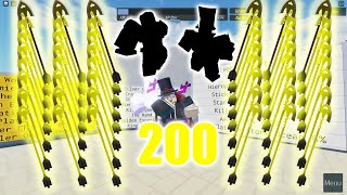 Using 200 Charged Arrows in Stand Upright: Rebooted!