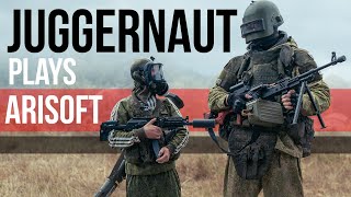 Artyom Takes Juggernaut to Airsoft Game ft @KingArtyom