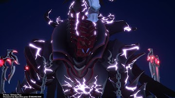 KH3 Remind Armored Xehanort (no damage, lvl30 crit, item cancel, one run, redux)