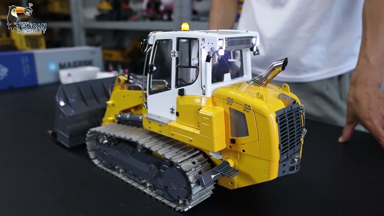 NEW Liebherr 636 RC Loader LESU 1/14 Hydraulic Loader, just connected ...