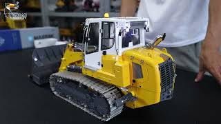 NEW Liebherr 636 RC Loader LESU 1/14 Hydraulic Loader, just connected to receiver test functions.
