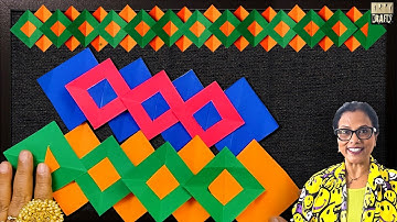 Make BEAUTIFUL Border in Just 2 Minutes | New Session of Schools | DIY