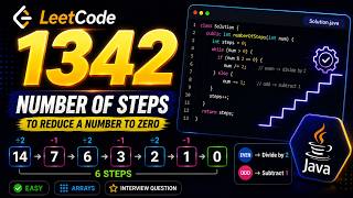LeetCode 1342 | Number of Steps to Reduce a Number to Zero