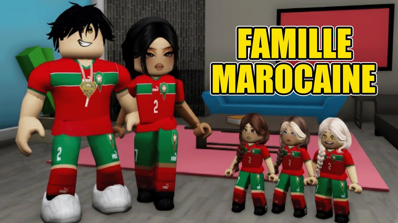 J'AI CRÉE MA FAMILLE MAROCAINE SUR BROOKHAVEN ! ROBLOX