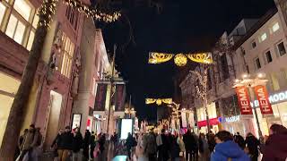 Antwerp After Dark 🇧🇪 | Meir Street 4K Night Walk (Fashion District) (Part 2)
