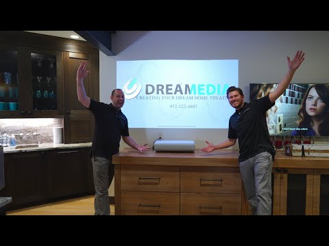 Samsung LSP9T 4K UST Projector Setup & Demo