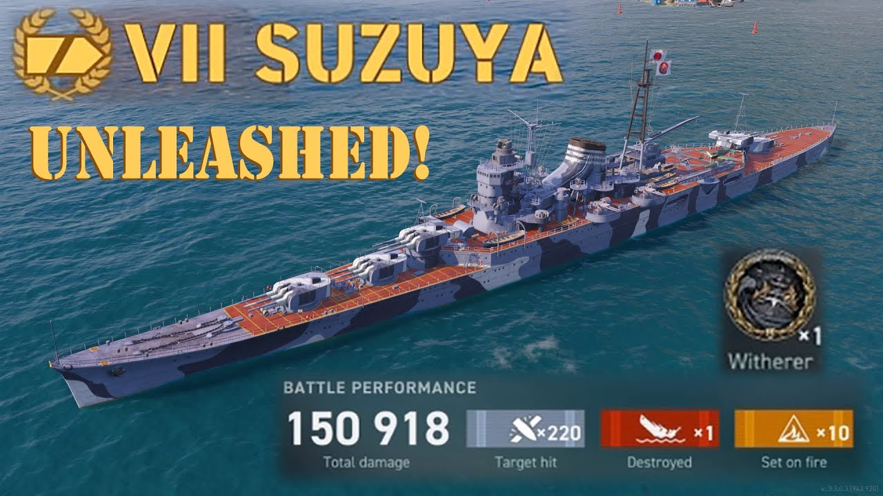 その他 war ship Suzuya Unleashed! - Tier 7 Japanese Cruiser | World of