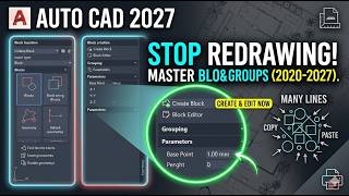 Stop Redrawing! How to Create and Edit Blocks in AutoCAD