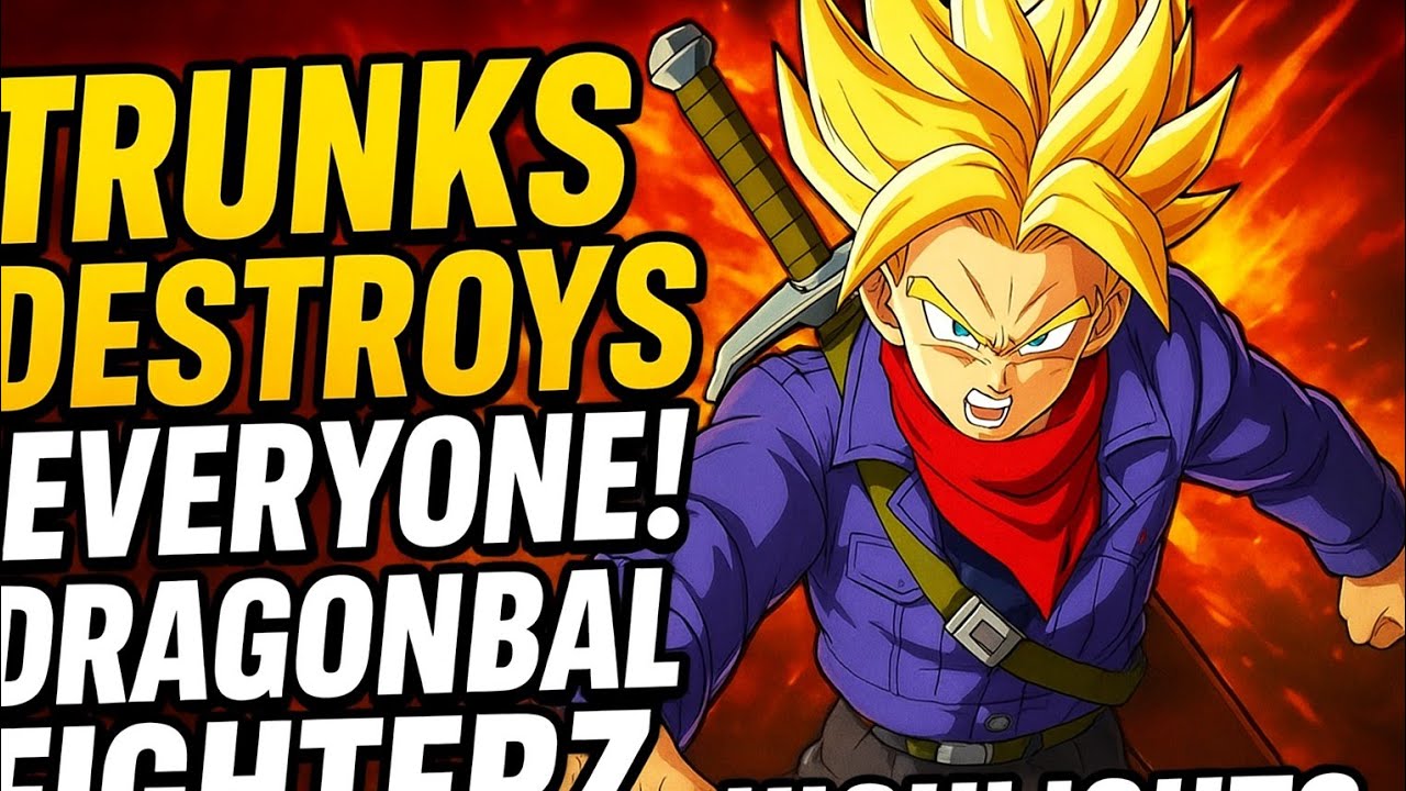 TRUNKS DESTROYS Everyone! Dragon Ball FighterZ Highlights