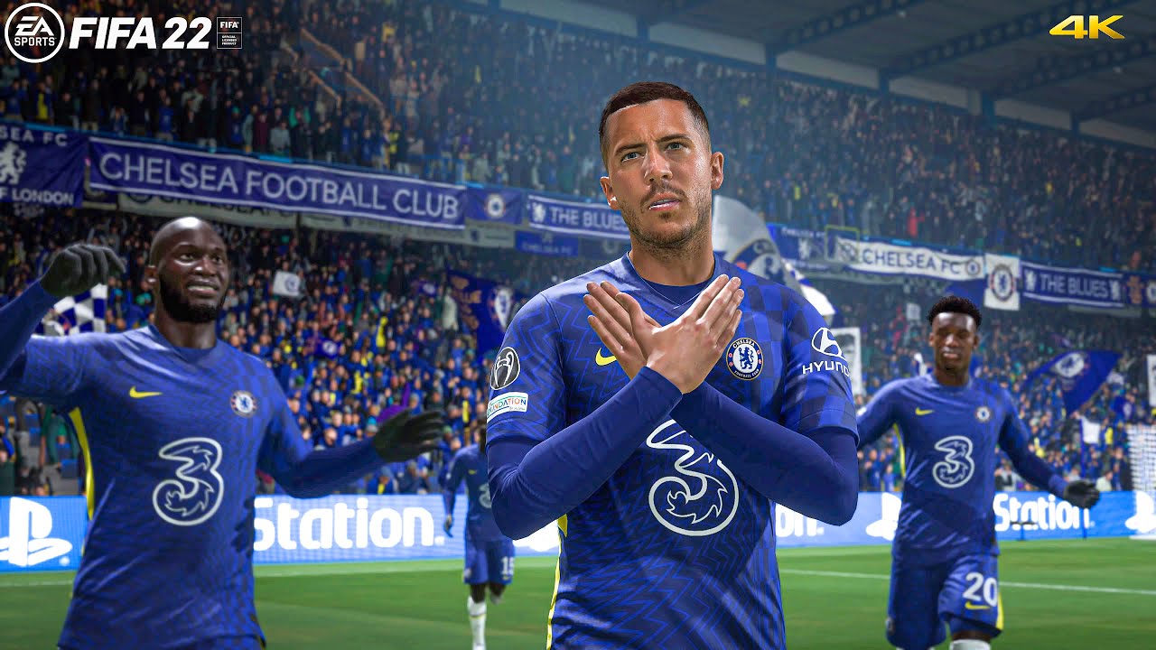 FIFA 22 PS5 - Chelsea Vs Bayern Munich Ft. Eden Hazard, - UEFA Champions League - 4K Gameplay