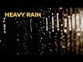 #463 Heavy Rain Sounds for Sleep | Rain on Window | Dark Night | Pink Noise | 3 Hours