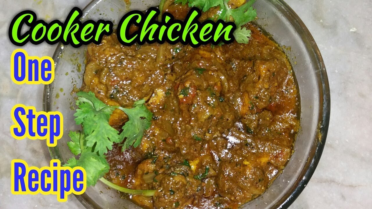 Chicken curry recipe Cooker chicken, Easy and quick chicken recipe