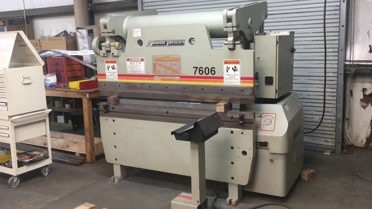 Press Brake Backstop YouTube